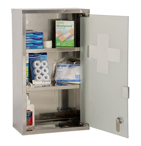 lockable emergency medicine cabinet